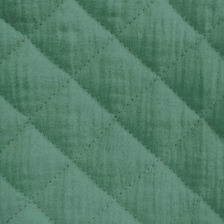 Quilted Double Gauze Eucalyptus